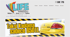 Desktop Screenshot of lifereklam.com